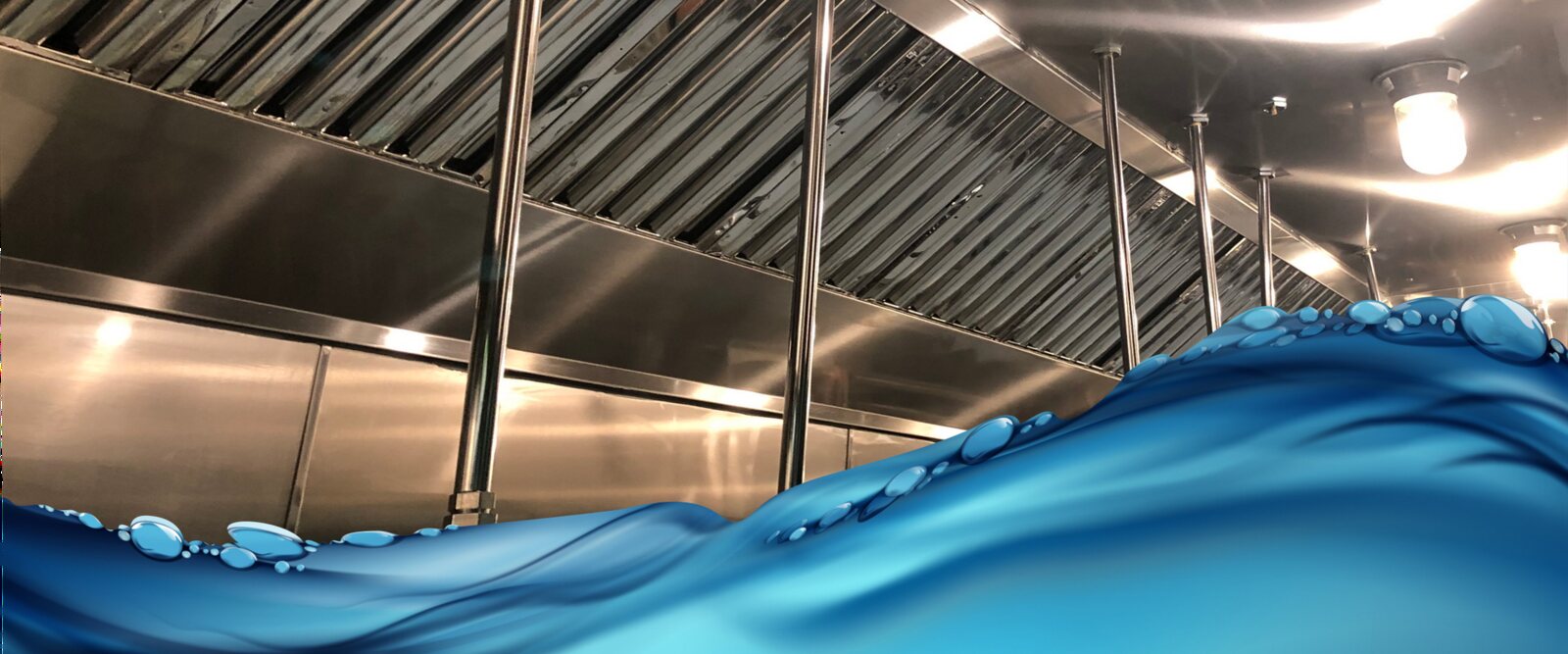 Clean commercial kitchen exhaust hood in Southwest Florida